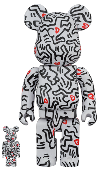 Be@rbrick Keith Haring #8 100% & 400%