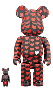 Be@rbrick Amplifier Black Heart 100% & 400%