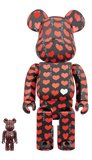 Be@rbrick Amplifier Black Heart 100% & 400%