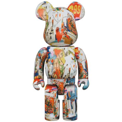 -Pre order- Be@rbrick Andy Warhol x Jean Michel Basquiat #4 1000%