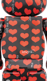 Be@rbrick Amplifier Black Heart 100% & 400%
