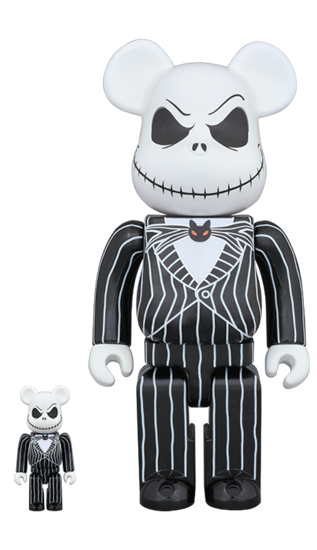 Be@rbrick Jack Skellington V2 100% & 400%