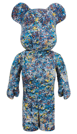 Be@rbrick Jackson Pollock Studio #1 1000%