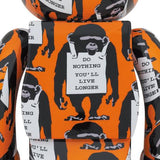 -Pre order- Be@rbrick Monkey Sign 1000%