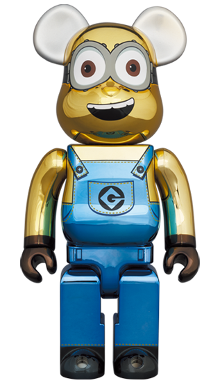 -Pre order- Be@rbrick Chrome Dave 1000%