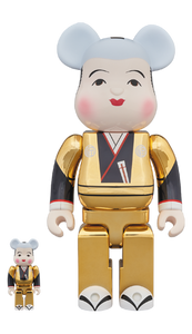 Be@rbrick Fukuske Gold Plate 100% & 400%