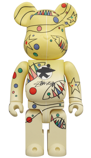Be@rbrick Worldwide Tour 2 Stussy 100%